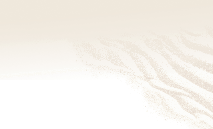 Close-up of smooth white sand with gentle ripples